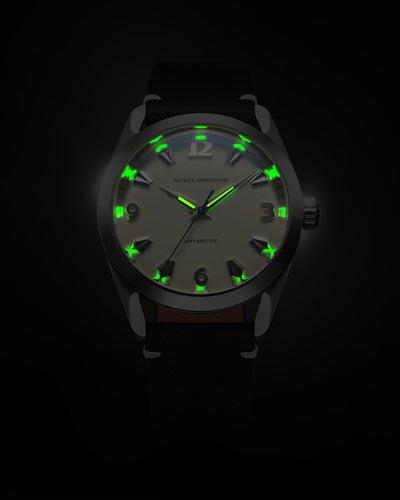 ANTARCTIC 35mm - EGGSHELL WHITE LUMINOVA - Nivada Grenchen