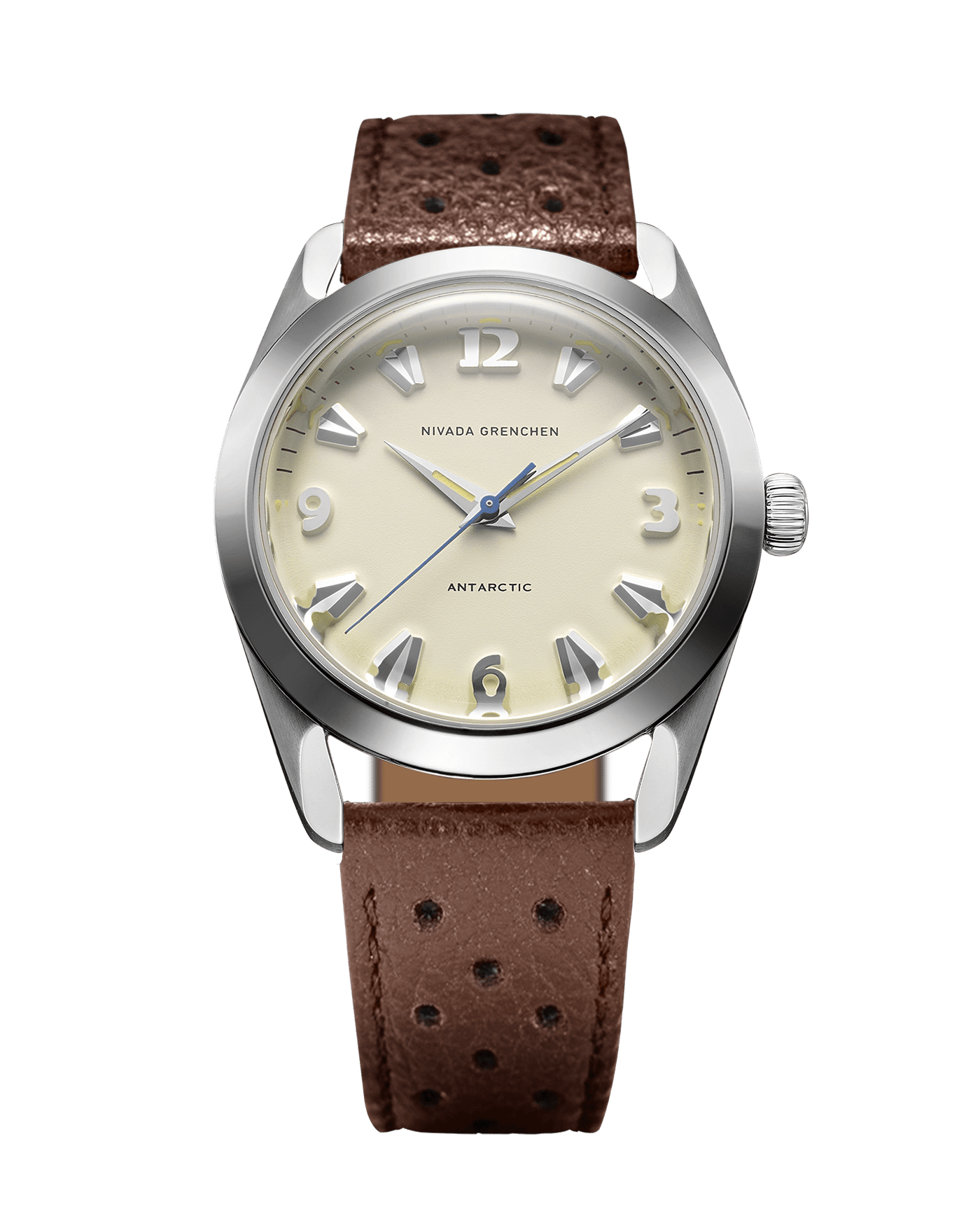 ANTARCTIC 38mm - EGGSHELL BEIGE LUMINOVA - Nivada Grenchen