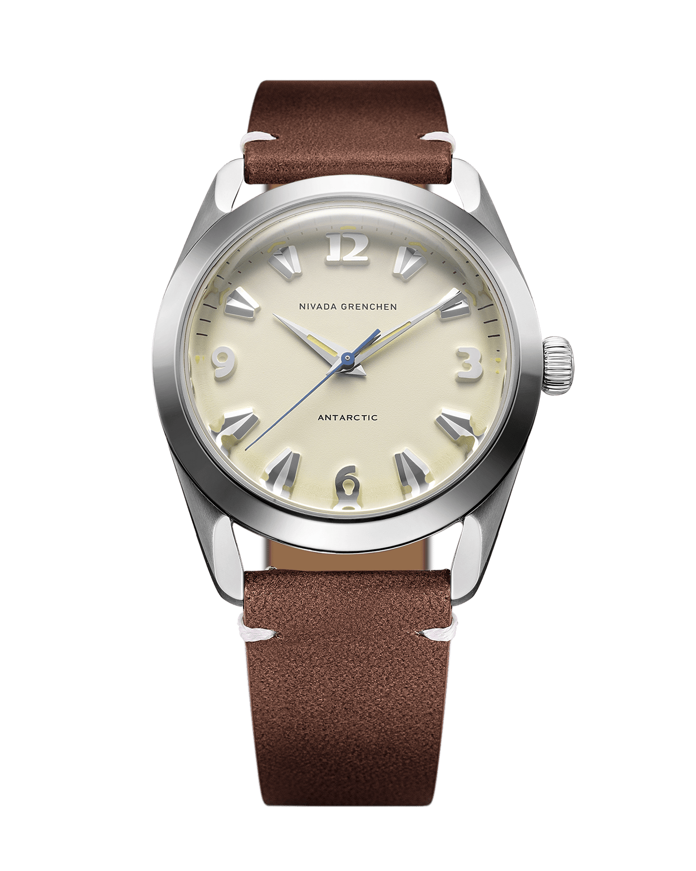 ANTARCTIC 38mm - EGGSHELL BEIGE LUMINOVA - Nivada Grenchen
