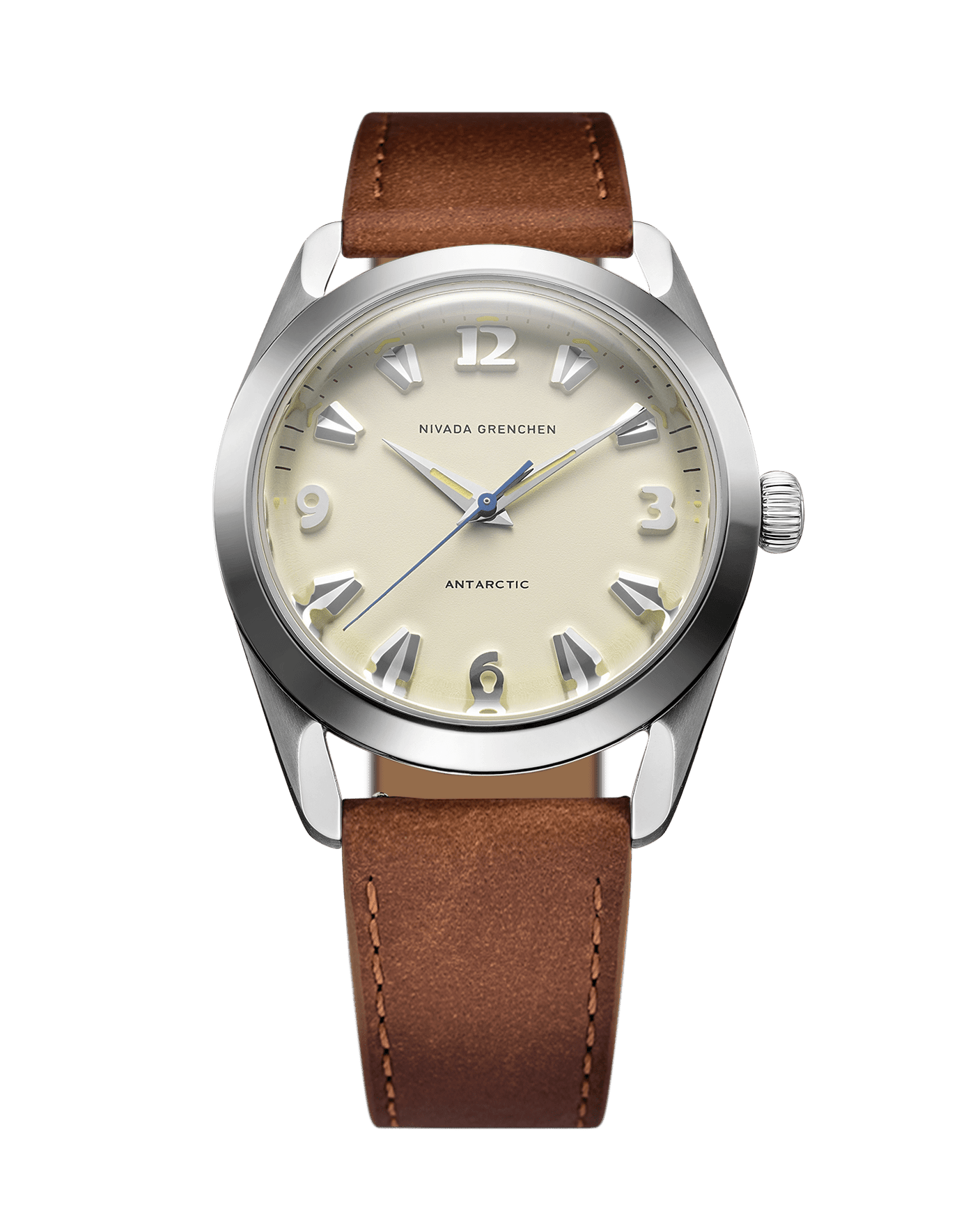 ANTARCTIC 38mm - EGGSHELL BEIGE LUMINOVA - Nivada Grenchen