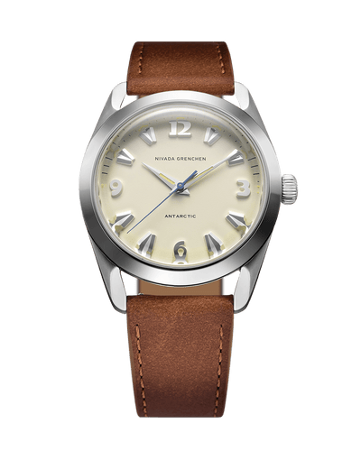 ANTARCTIC 38mm - EGGSHELL BEIGE LUMINOVA - Nivada Grenchen