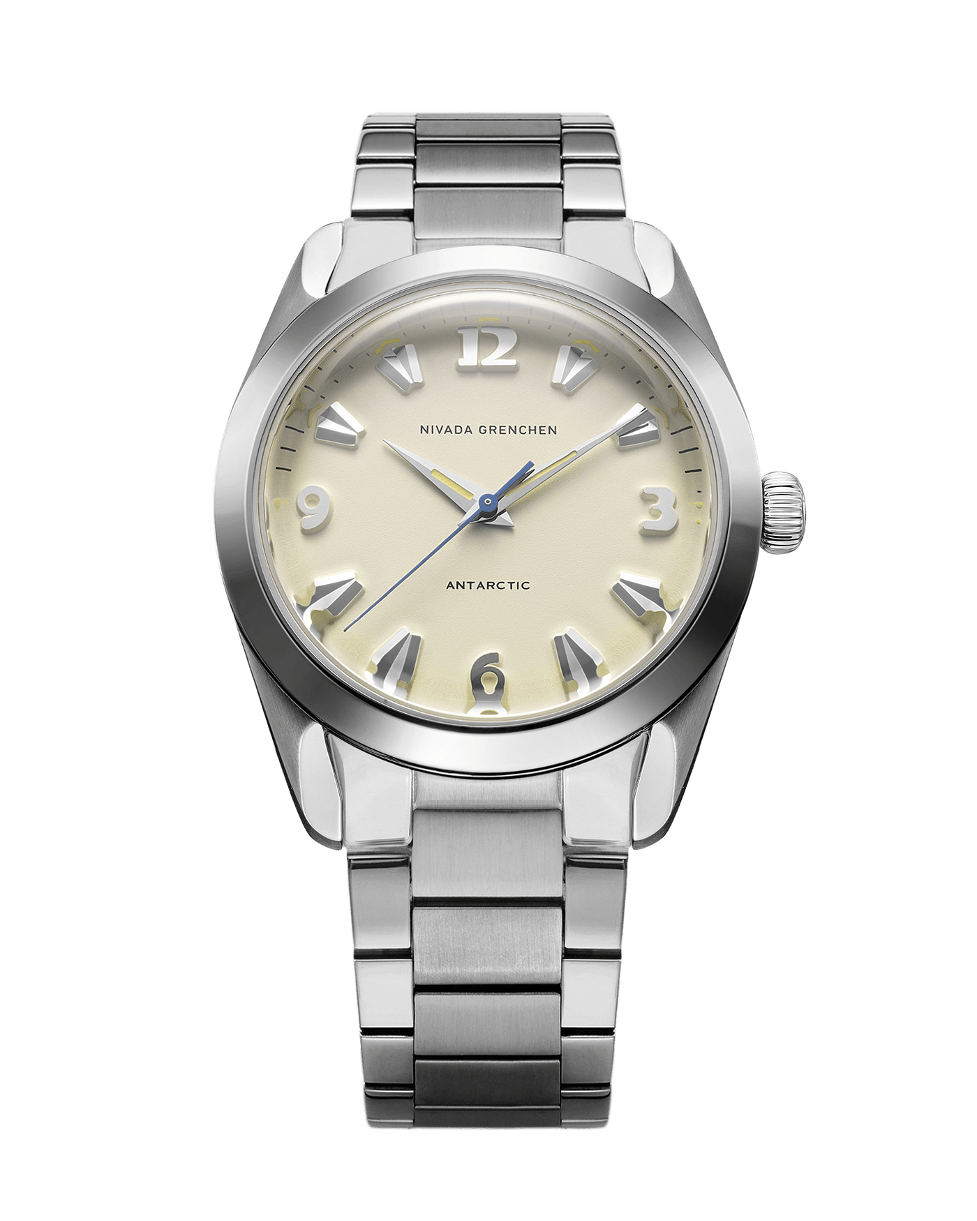 ANTARCTIC 38mm - EGGSHELL BEIGE LUMINOVA - Nivada Grenchen