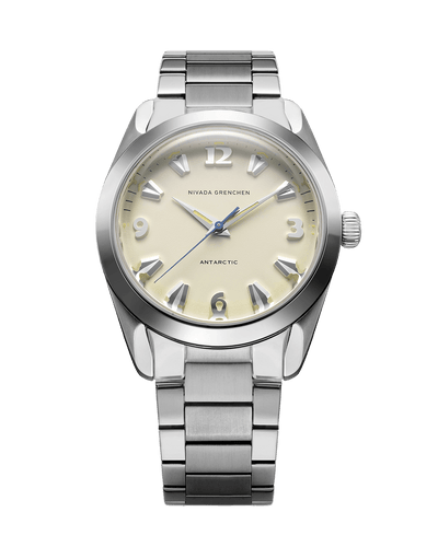 ANTARCTIC 38mm - EGGSHELL BEIGE LUMINOVA - Nivada Grenchen