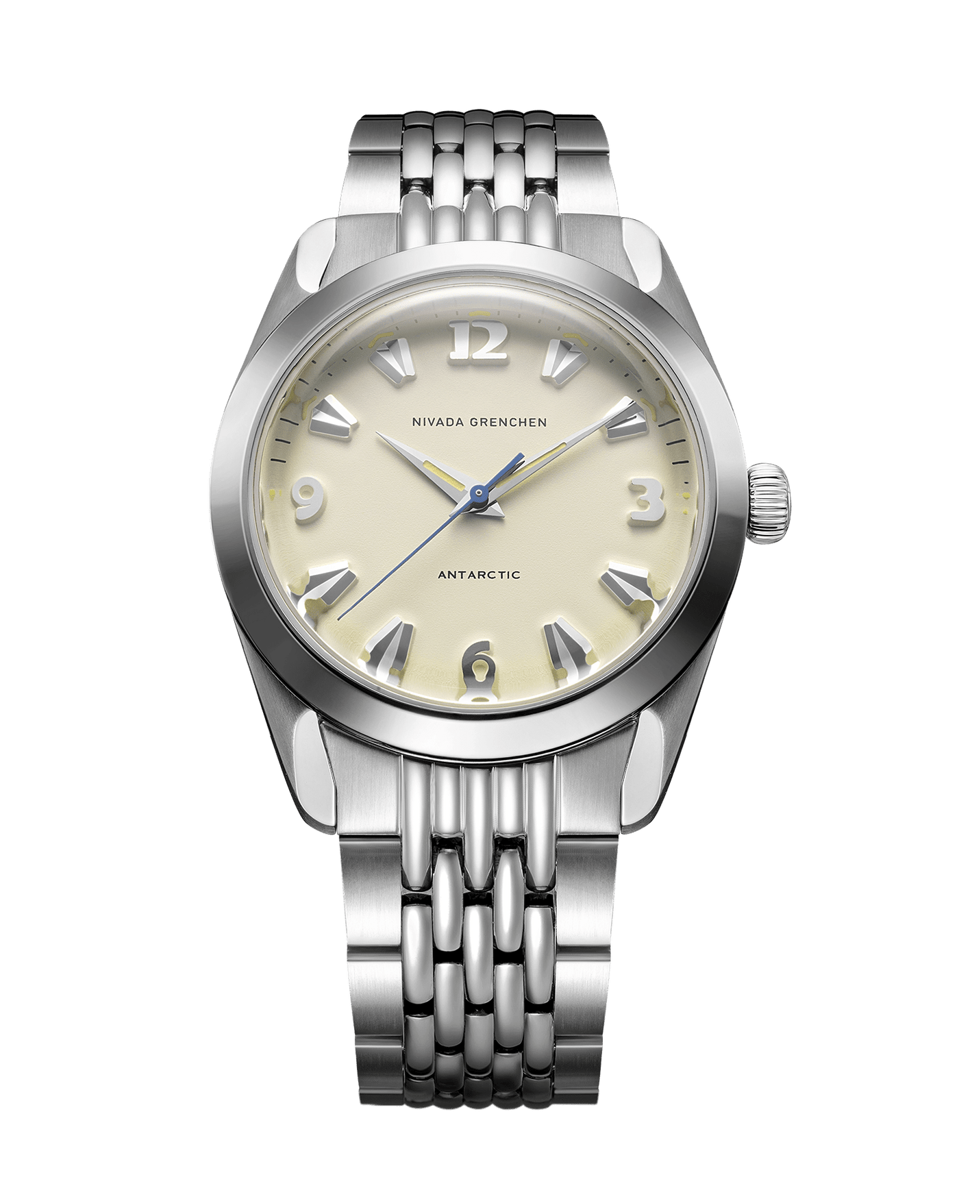 ANTARCTIC 38mm - EGGSHELL BEIGE LUMINOVA - Nivada Grenchen