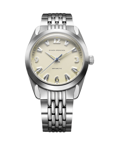 ANTARCTIC 38mm - EGGSHELL BEIGE LUMINOVA - Nivada Grenchen