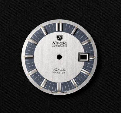 ANTARCTIC GLACIER 38mm - Nivada Grenchen