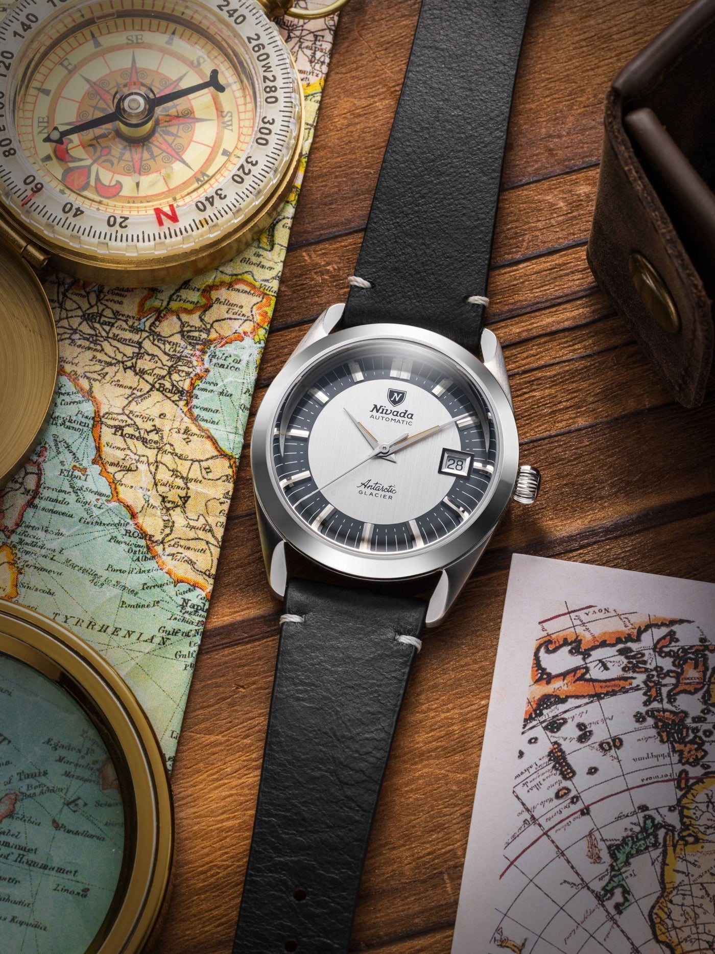 ANTARCTIC GLACIER 38mm - Nivada Grenchen