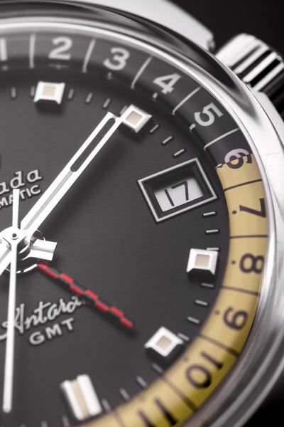 Antarctic GMT - Black - Nivada Grenchen