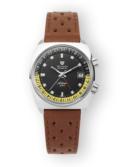 Antarctic GMT - Black - Nivada Grenchen