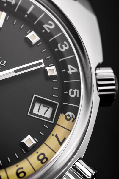 Antarctic GMT - Black - Nivada Grenchen