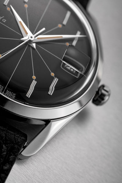Antarctic Spider Black 35mm - Nivada Grenchen