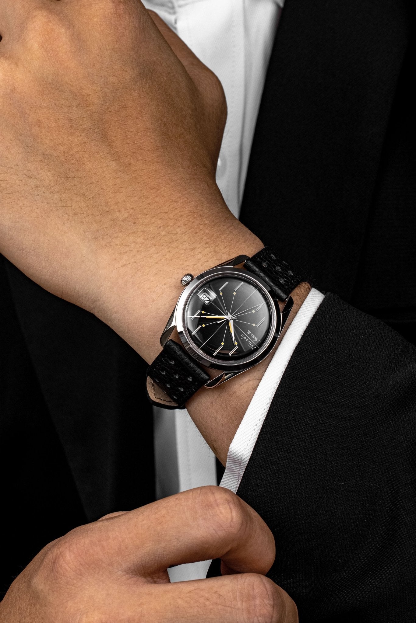 Antarctic Spider Black 35mm - Nivada Grenchen
