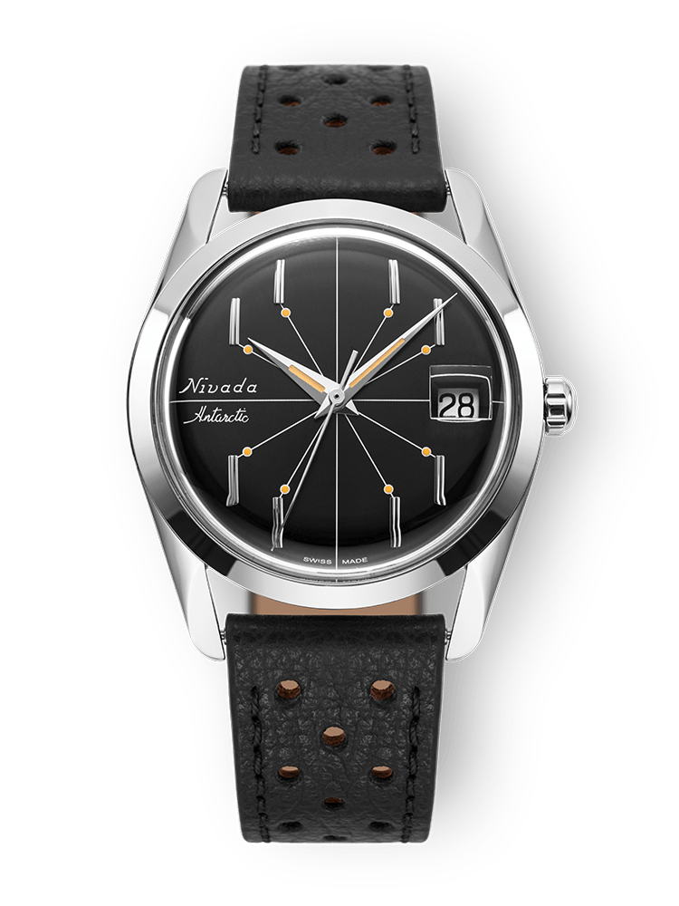 Antarctic Spider Black 35mm - Nivada Grenchen