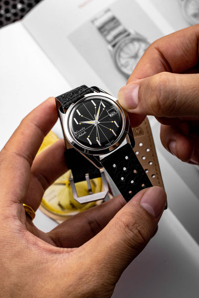 Antarctic Spider Black 35mm - Nivada Grenchen