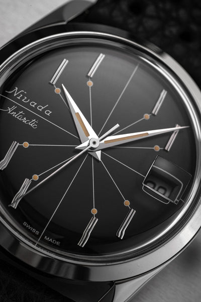 Antarctic Spider Black 35mm - Nivada Grenchen