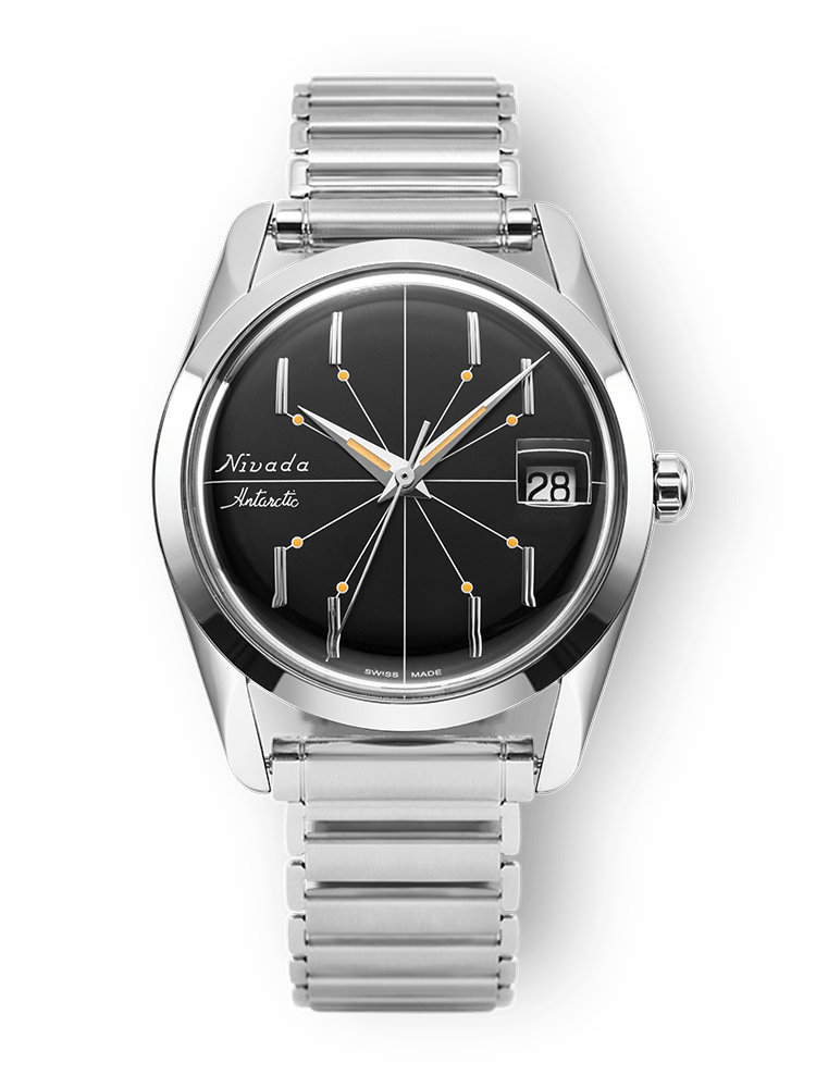Antarctic Spider Black 35mm - Nivada Grenchen