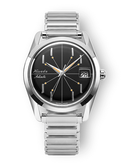 Antarctic Spider Black 35mm - Nivada Grenchen