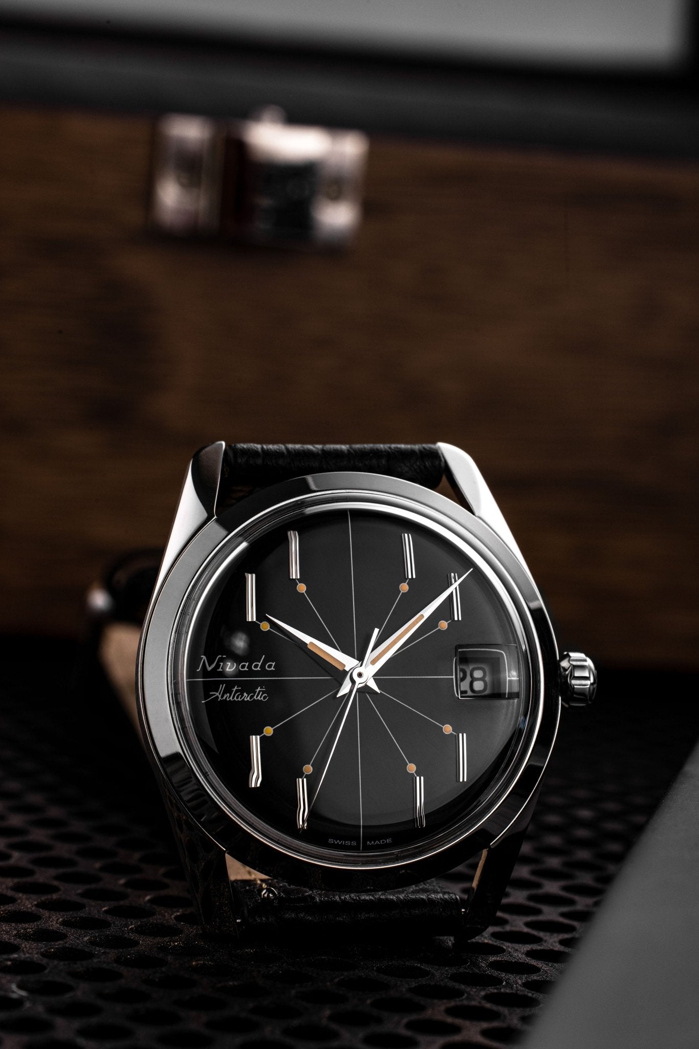 Antarctic Spider Black 35mm - Nivada Grenchen