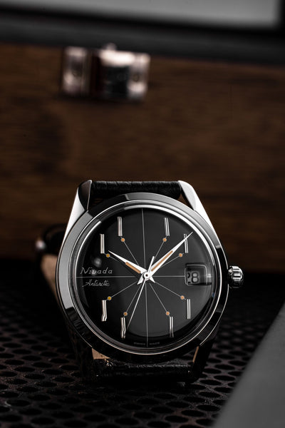 Antarctic Spider Black 35mm - Nivada Grenchen