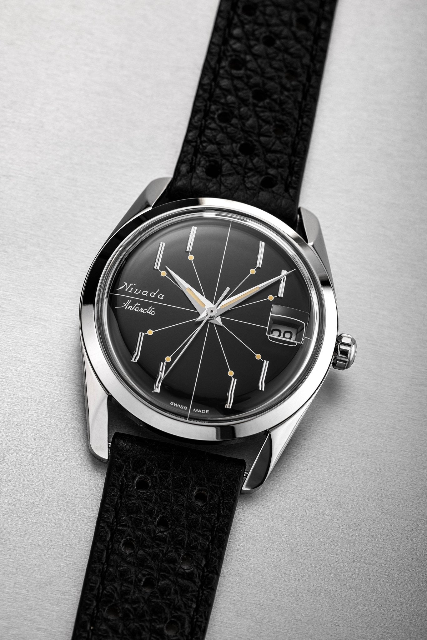 Antarctic Spider Black 35mm - Nivada Grenchen