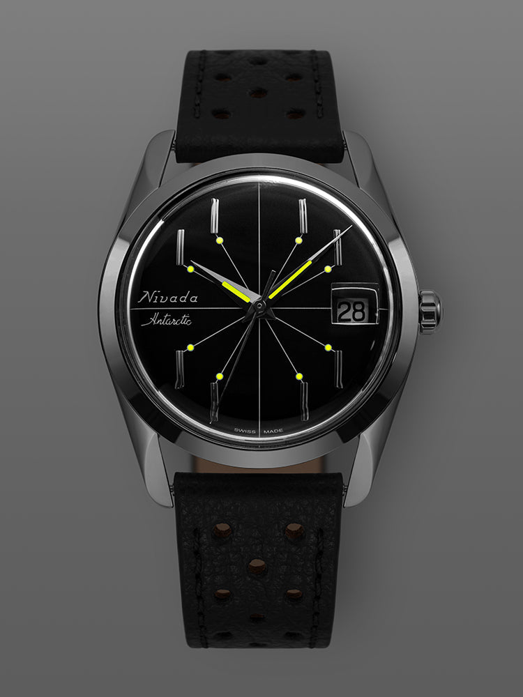 Antarctic Spider Black 35mm - Nivada Grenchen