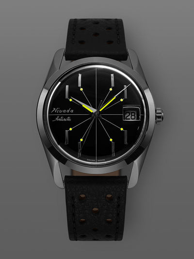 Antarctic Spider Black 35mm - Nivada Grenchen