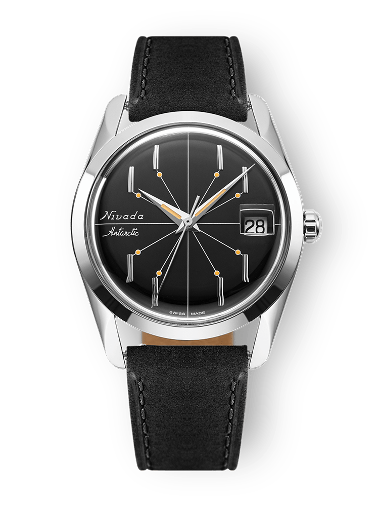 Antarctic Spider Black 35mm - Nivada Grenchen