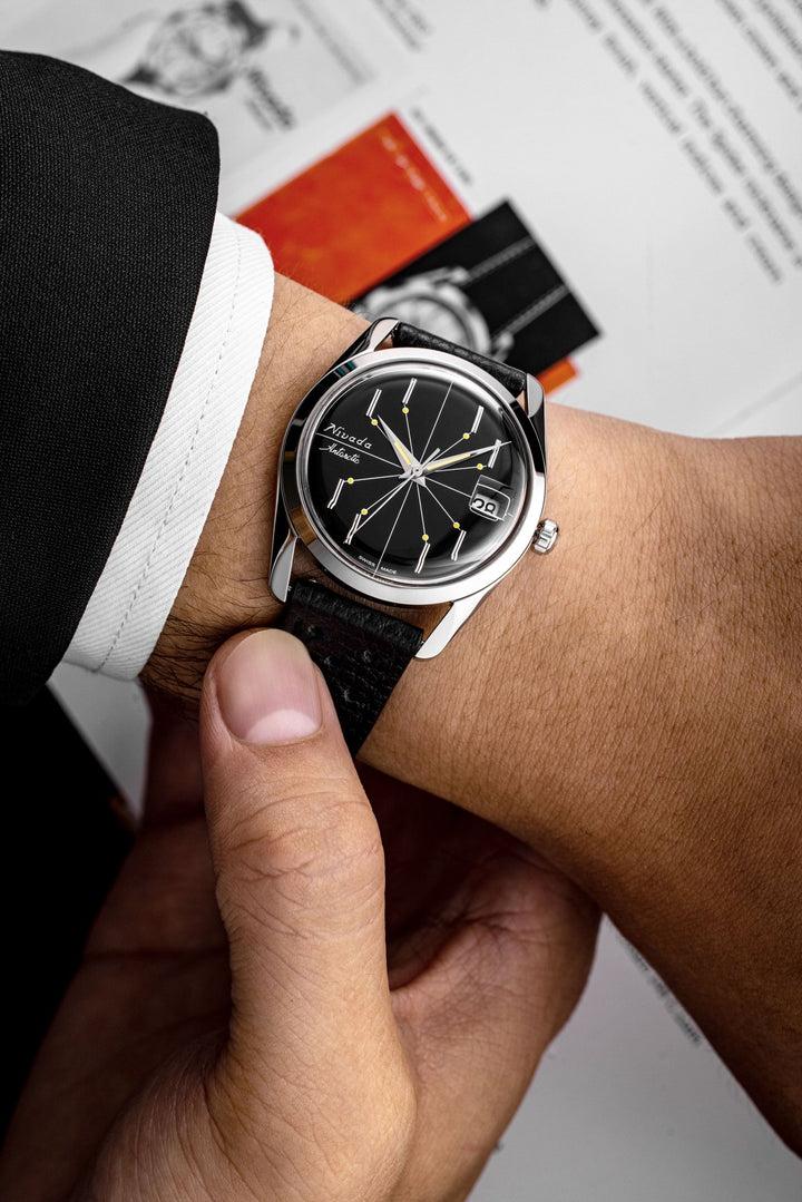 ANTARCTIC SPIDER BLACK 35mm – Nivada Grenchen