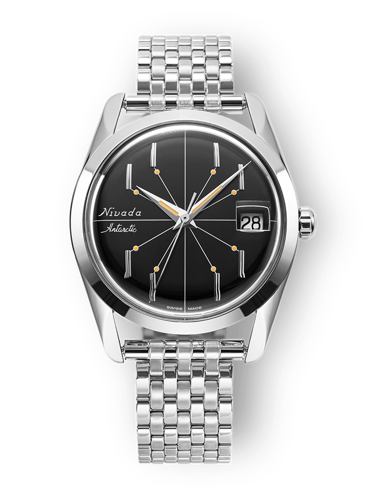 Antarctic Spider Black 35mm - Nivada Grenchen