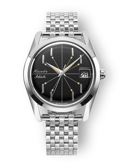 Antarctic Spider Black 35mm - Nivada Grenchen