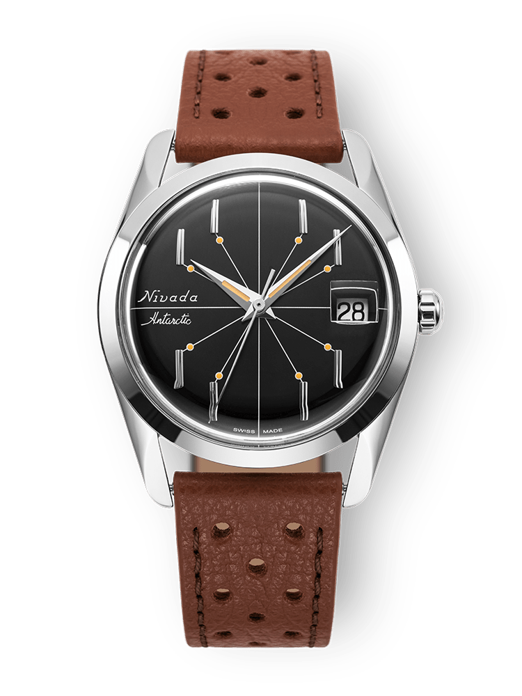 Nivada Swiss Diplomat Antarctic Spider Black 35mm