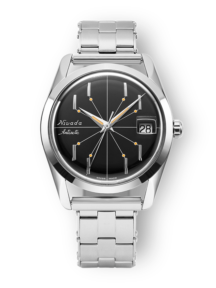 Antarctic Spider Black 35mm - Nivada Grenchen