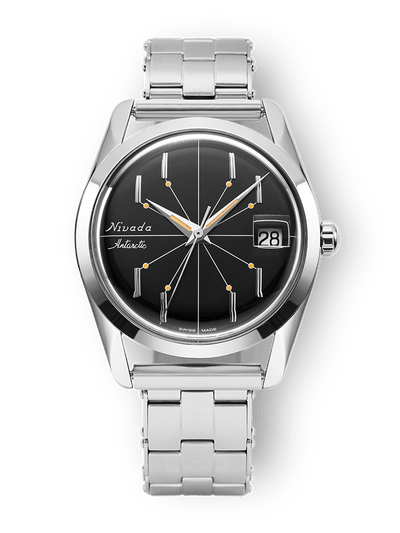 Antarctic Spider Black 35mm - Nivada Grenchen