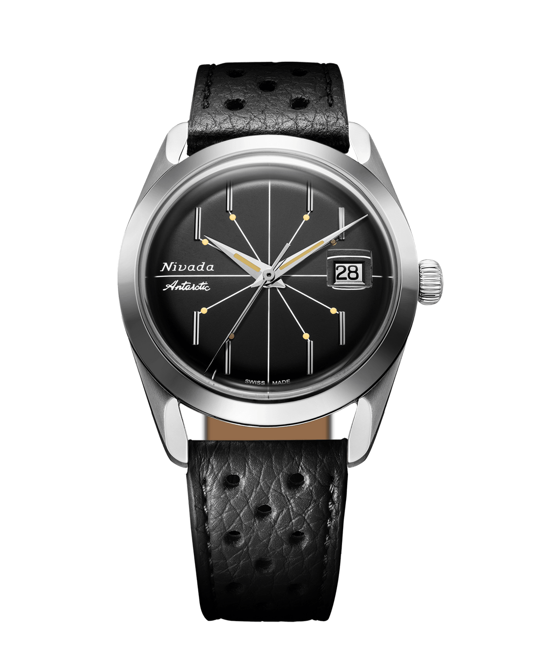 ANTARCTIC SPIDER BLACK 38mm – Nivada Grenchen