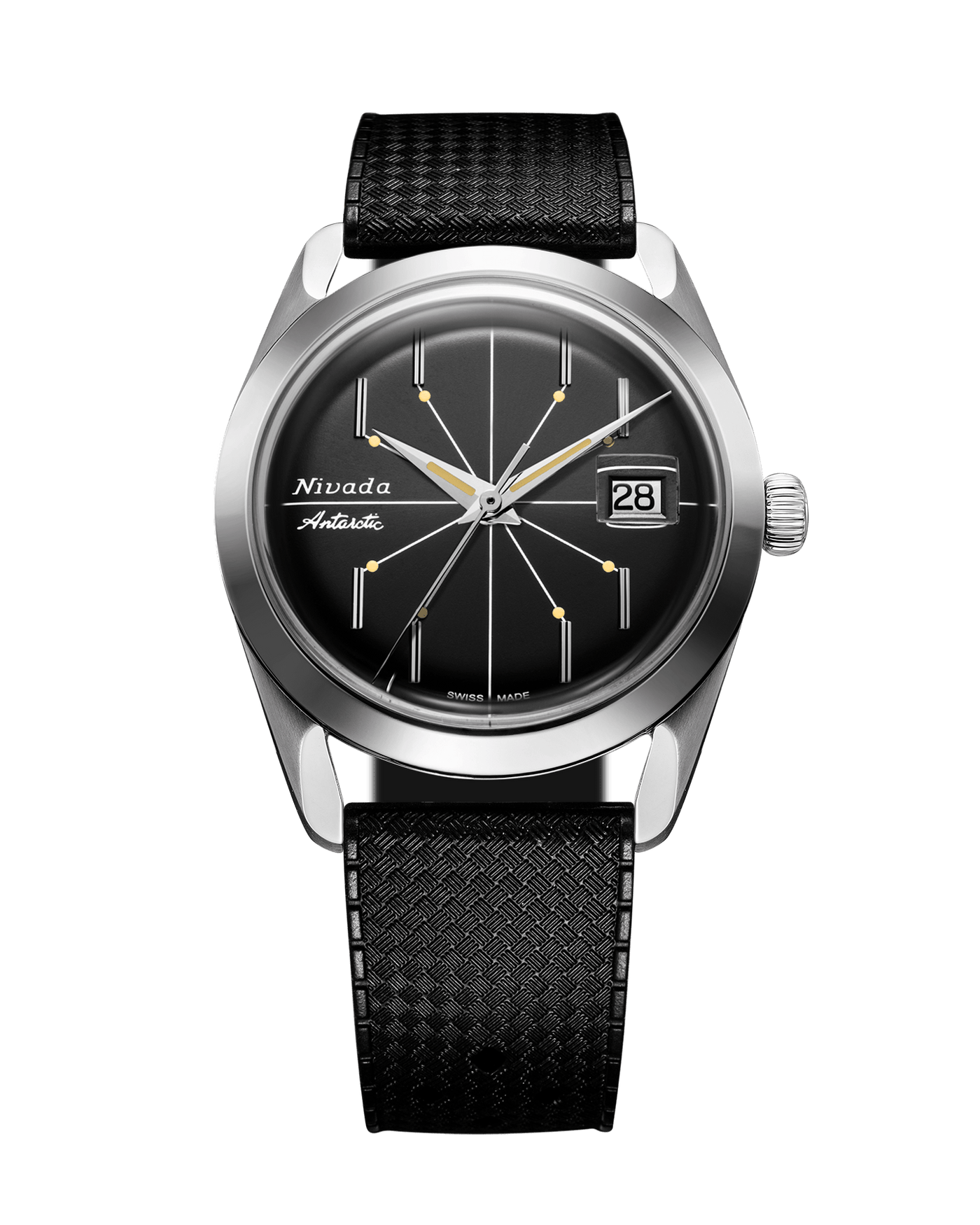 ANTARCTIC SPIDER BLACK 38mm - Nivada Grenchen