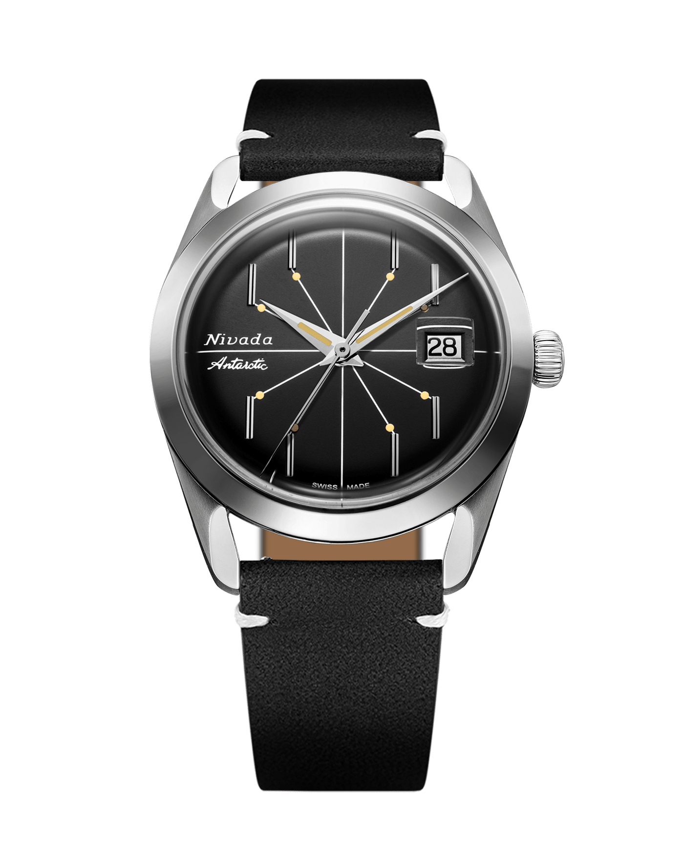ANTARCTIC SPIDER BLACK 38mm - Nivada Grenchen