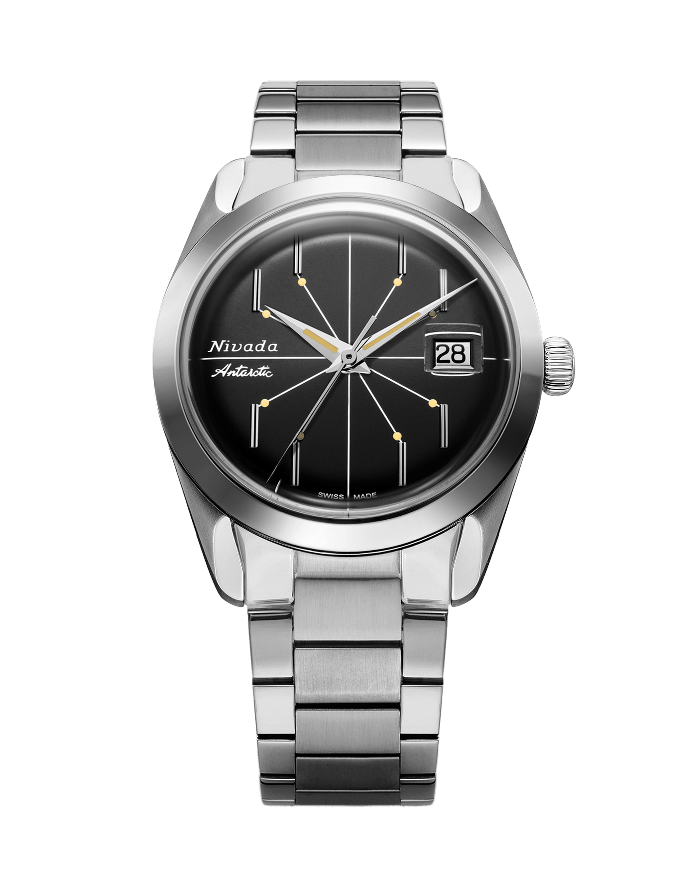 ANTARCTIC SPIDER BLACK 38mm - Nivada Grenchen