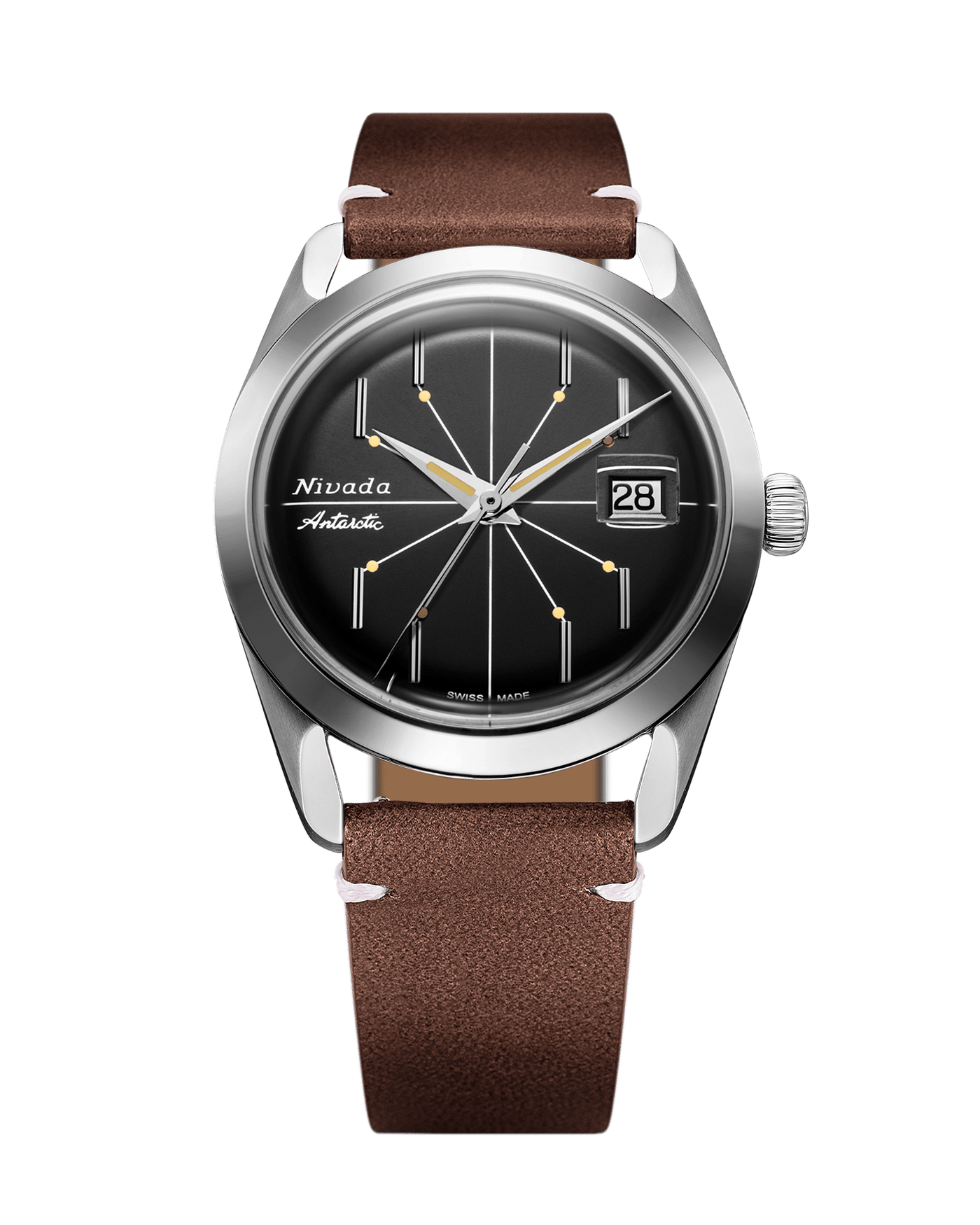 ANTARCTIC SPIDER BLACK 38mm - Nivada Grenchen