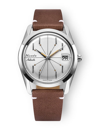 Antarctic Spider Silver 35mm - Nivada Grenchen