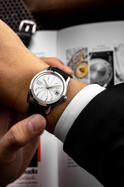 Antarctic Spider Silver 35mm - Nivada Grenchen