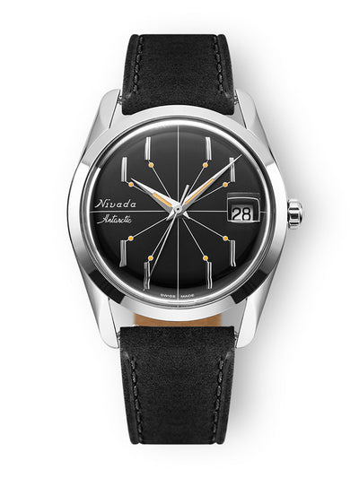 Antarctic Spider Silver 35mm - Nivada Grenchen