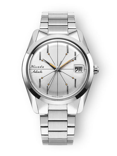 Antarctic Spider Silver 35mm - Nivada Grenchen