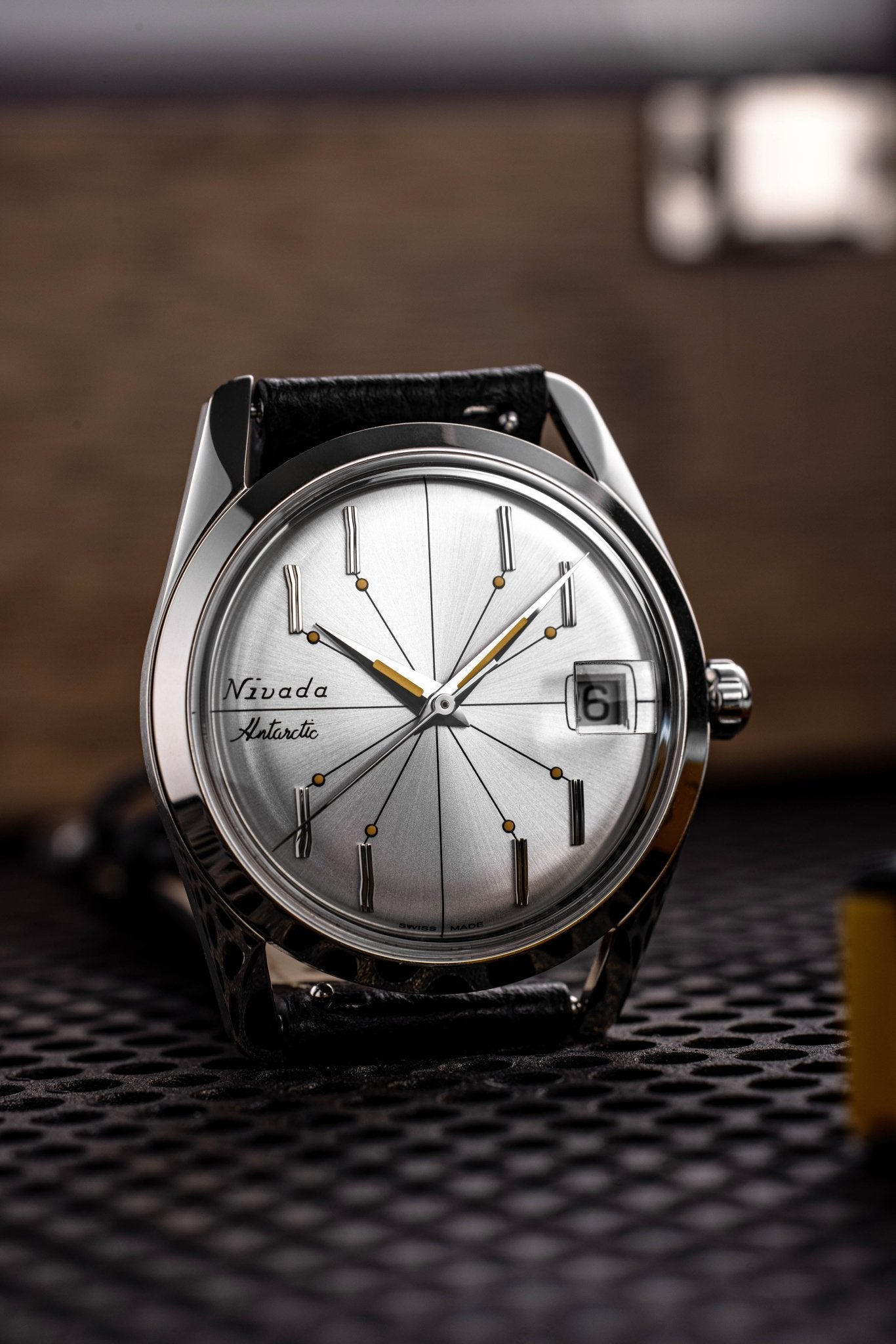 Antarctic Spider Silver 35mm - Nivada Grenchen