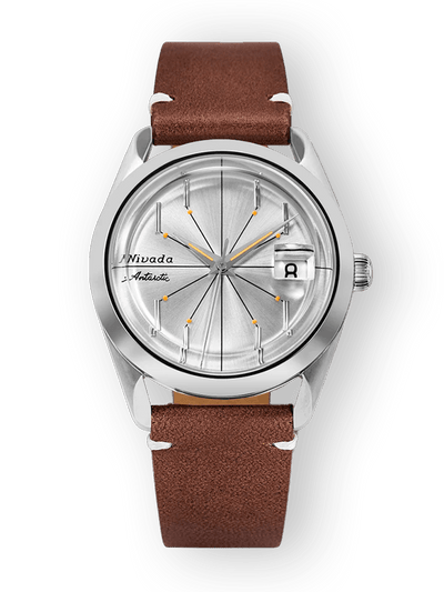 Antarctic Spider Silver 35mm - Nivada Grenchen