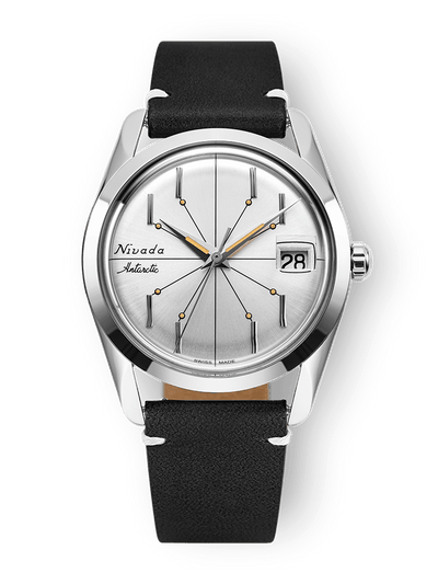 Antarctic Spider Silver 35mm - Nivada Grenchen