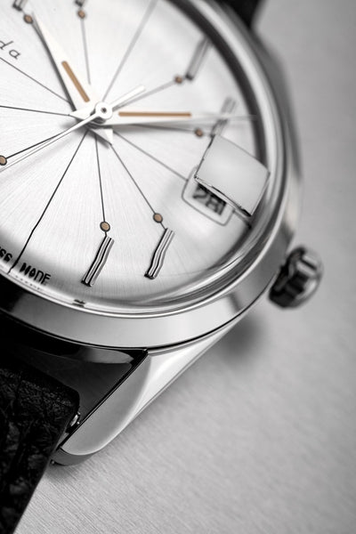 Antarctic Spider Silver 35mm - Nivada Grenchen