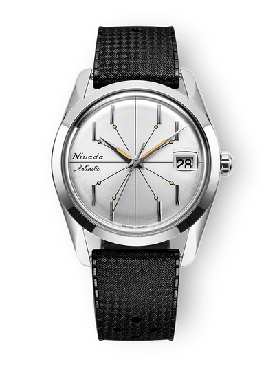 Antarctic Spider Silver 35mm - Nivada Grenchen