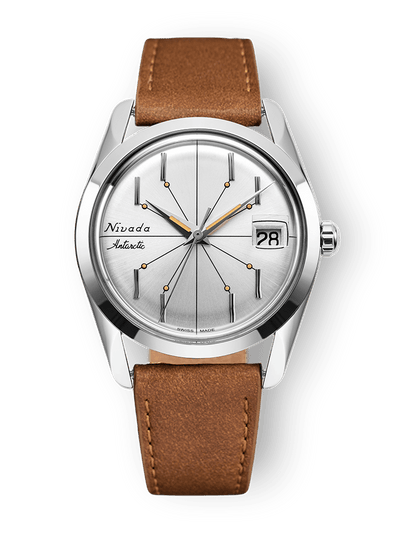 Antarctic Spider Silver 35mm - Nivada Grenchen
