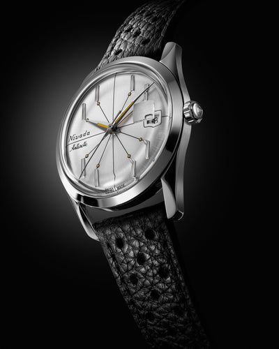 Antarctic Spider Silver 35mm - Nivada Grenchen