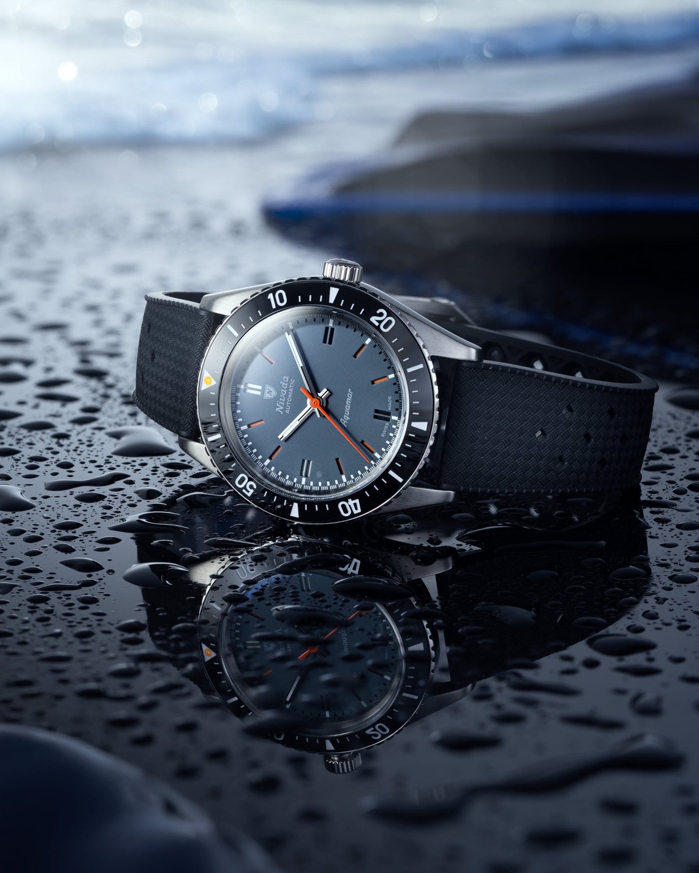 Aquamar Grey - Nivada Grenchen